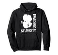 Punk Goth 90S Grunge Distressed Hoodie - Aesthetic Graphic for Adults - T-Shirt, Sweatshirt, Hoodie