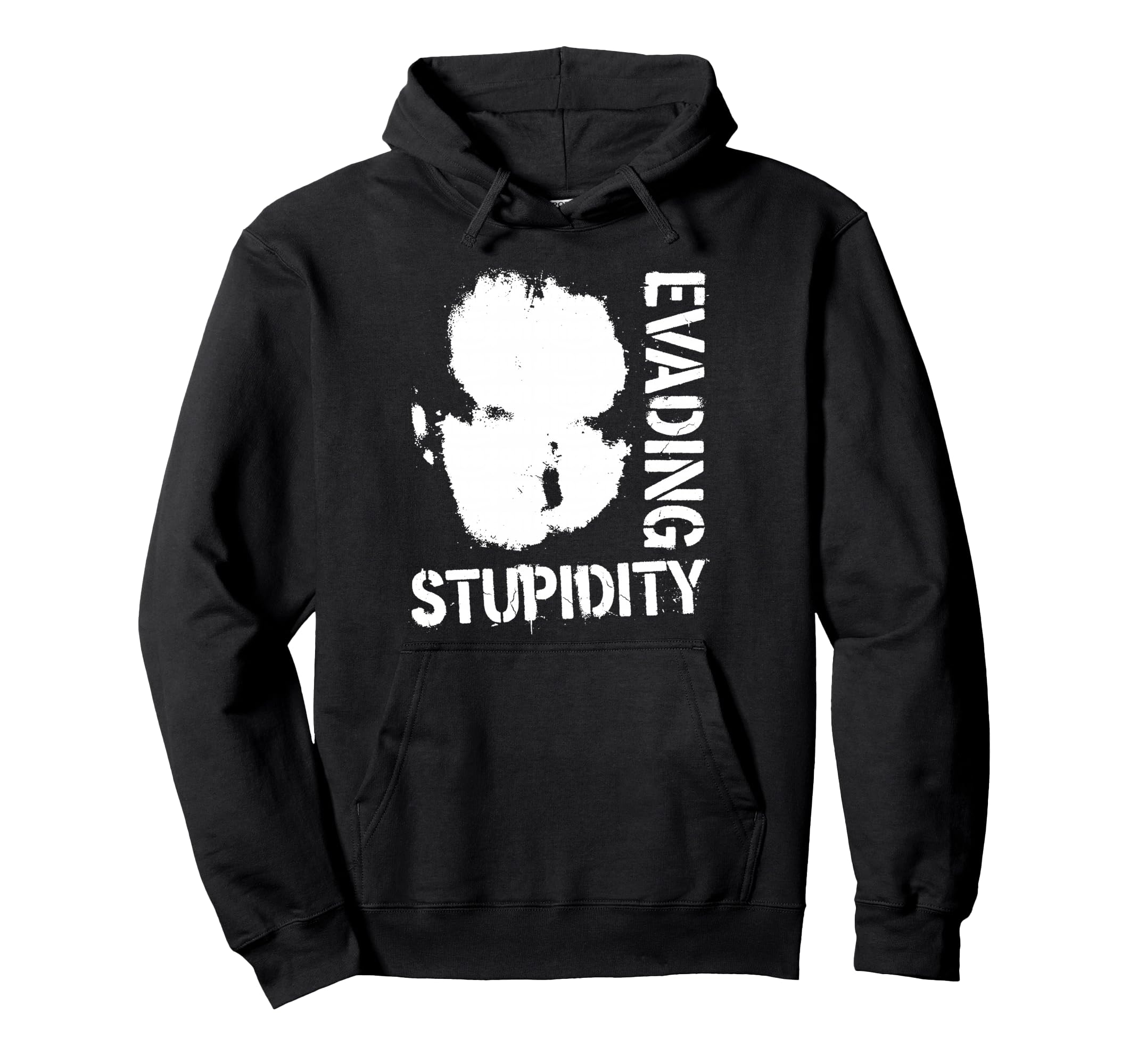 Punk Goth 90S Grunge Distressed Hoodie - Aesthetic Graphic for Adults - T-Shirt, Sweatshirt, Hoodie