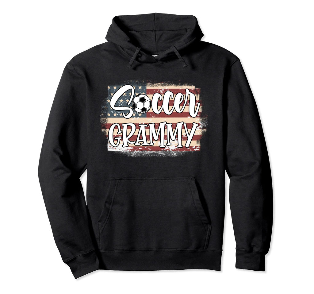 American Flag Soccer Grammy Hoodie - Trendy Graphic Unisex - T-Shirt, Sweatshirt, Hoodie