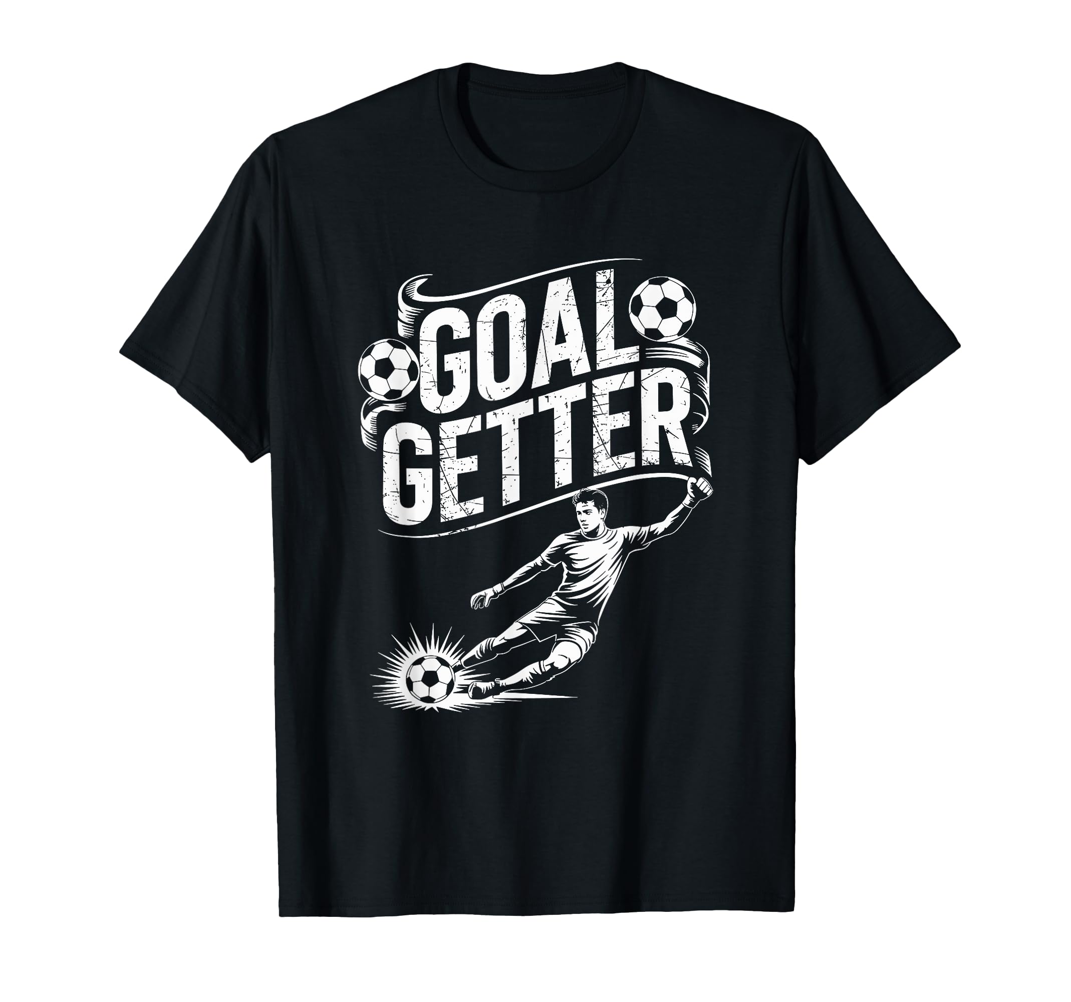 Soccer Lover And Goal Keeper Soccer T-Shirt - Trendy Graphic for Adults - T-Shirt, Sweatshirt, Hoodie