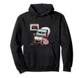 Funny Old Cassette Tape Cartoon Hoodie - Streetwear Style for Adults - T-Shirt, Sweatshirt, Hoodie