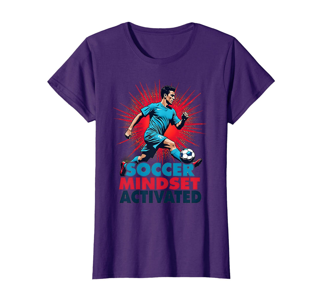 Soccer Mindset Activated T-Shirt - Custom Art Print Men Women - T-Shirt, Sweatshirt, Hoodie