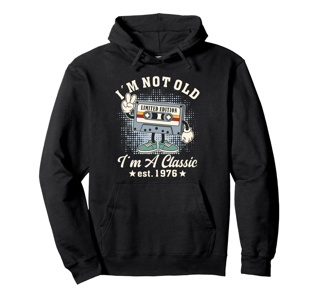 50Th Birthday 2026 Cartoon Character Hoodie - Minimalist Print Unisex - T-Shirt, Sweatshirt, Hoodie