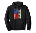 Hughes Last Name Hughes Name American Flag Hoodie - Custom Art Print Unisex - T-Shirt, Sweatshirt, Hoodie