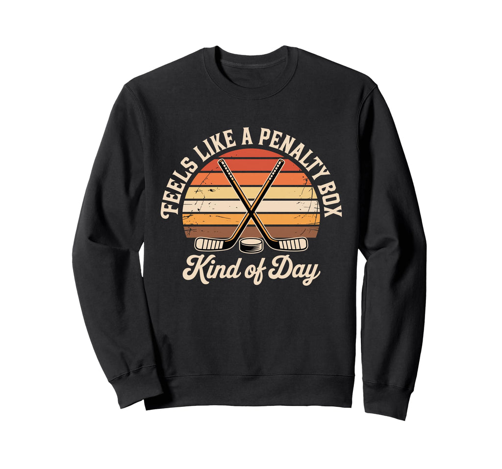 Feels Like Penalty Box Kind Day Ice Sweatshirt - Unique Graphic for Adults - T-Shirt, Sweatshirt, Hoodie