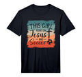 Mens This Runs Jesus And Soccer T-Shirt - Custom Art Print Men Women - T-Shirt, Sweatshirt, Hoodie