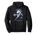 Footballer Unicorn Fans Soccer Team Hoodie - Fun Novelty Design Men Women - T-Shirt, Sweatshirt, Hoodie