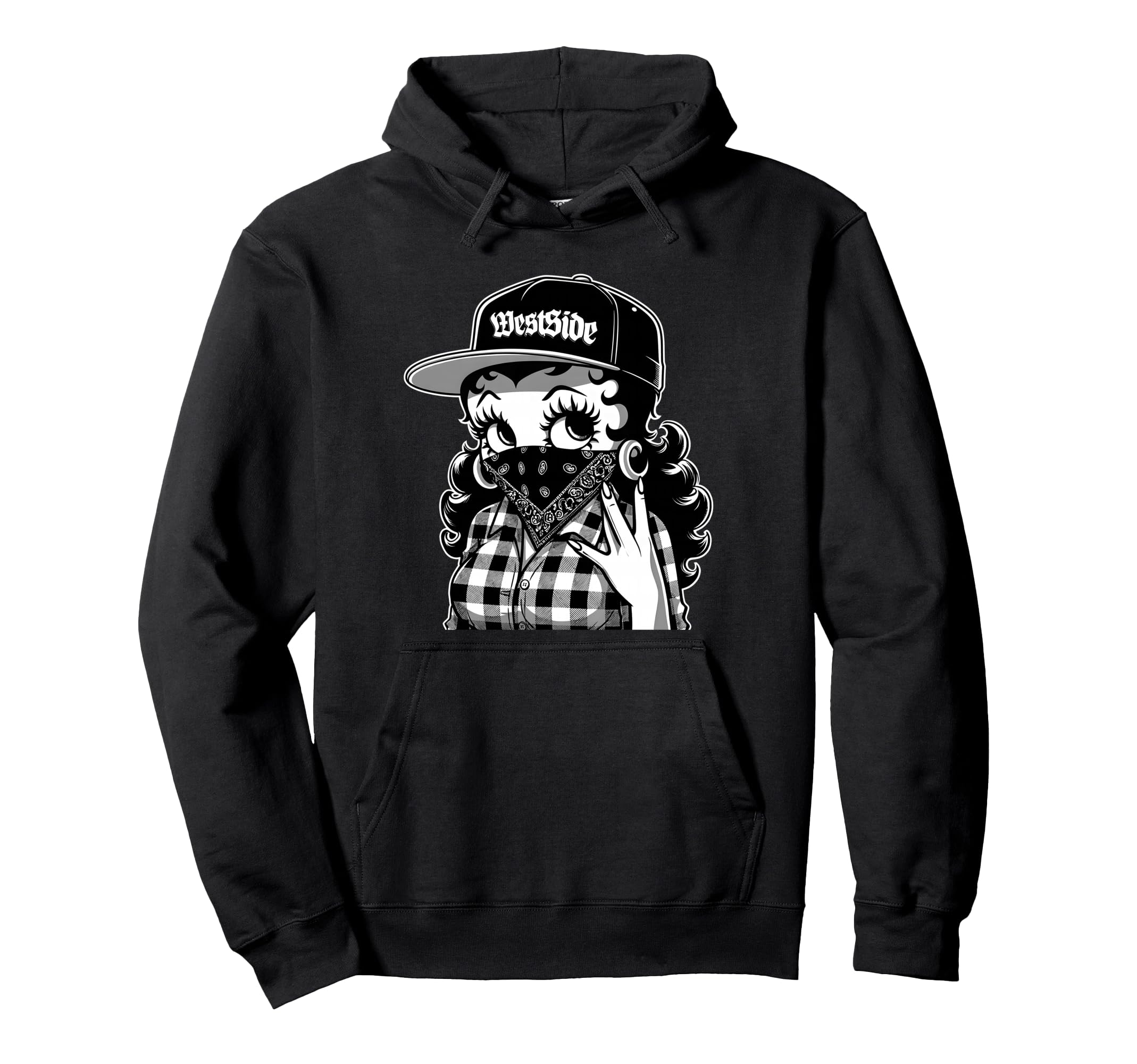Westside Hand Sign Gang West Coast Hip Hoodie - Unique Graphic for Adults - T-Shirt, Sweatshirt, Hoodie