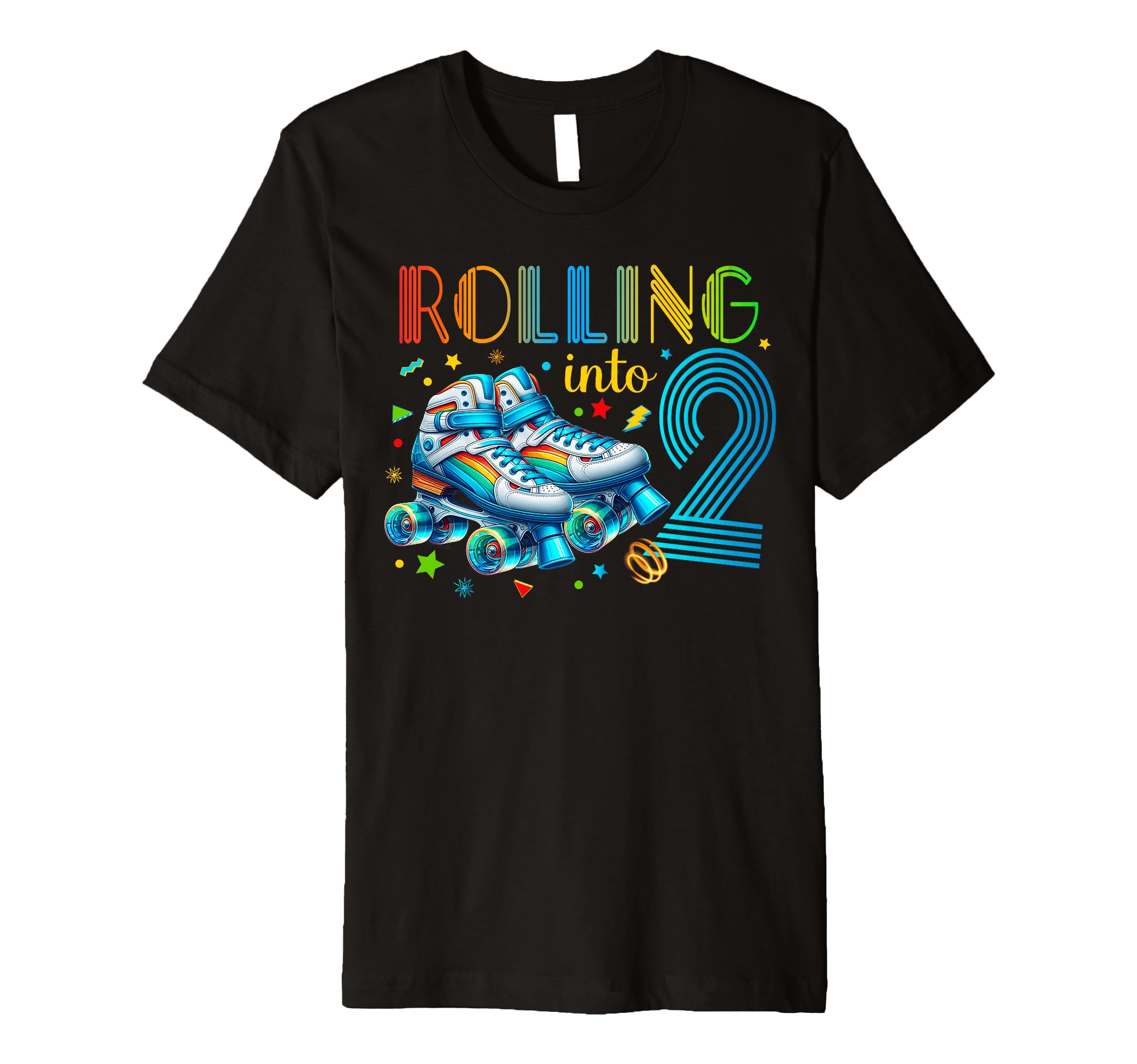 Roller Skates Birthday Party Skating T-Shirt - Streetwear Style Unisex - T-Shirt, Sweatshirt, Hoodie