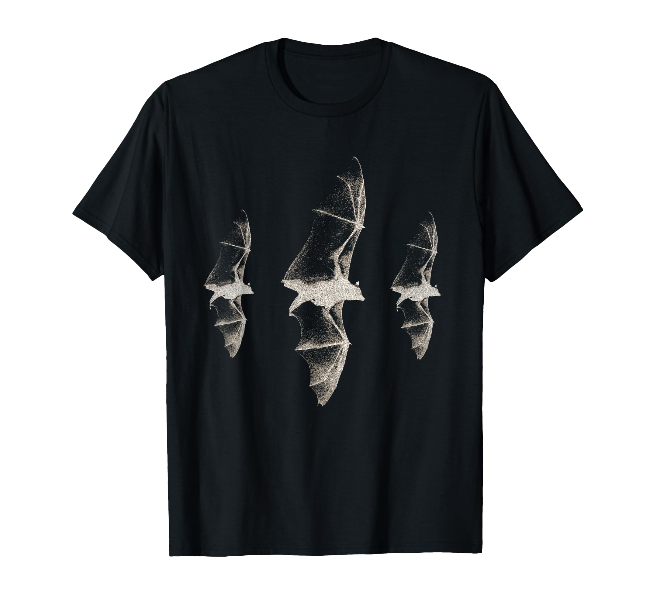 Three Bats Gothic Y2K 90S Grunge Dark Art T-Shirt - Graphic Print Men Women - T-Shirt, Sweatshirt, Hoodie