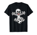 Skeleton Soccer Halloween Funny T-Shirt - Streetwear Style for Adults - T-Shirt, Sweatshirt, Hoodie