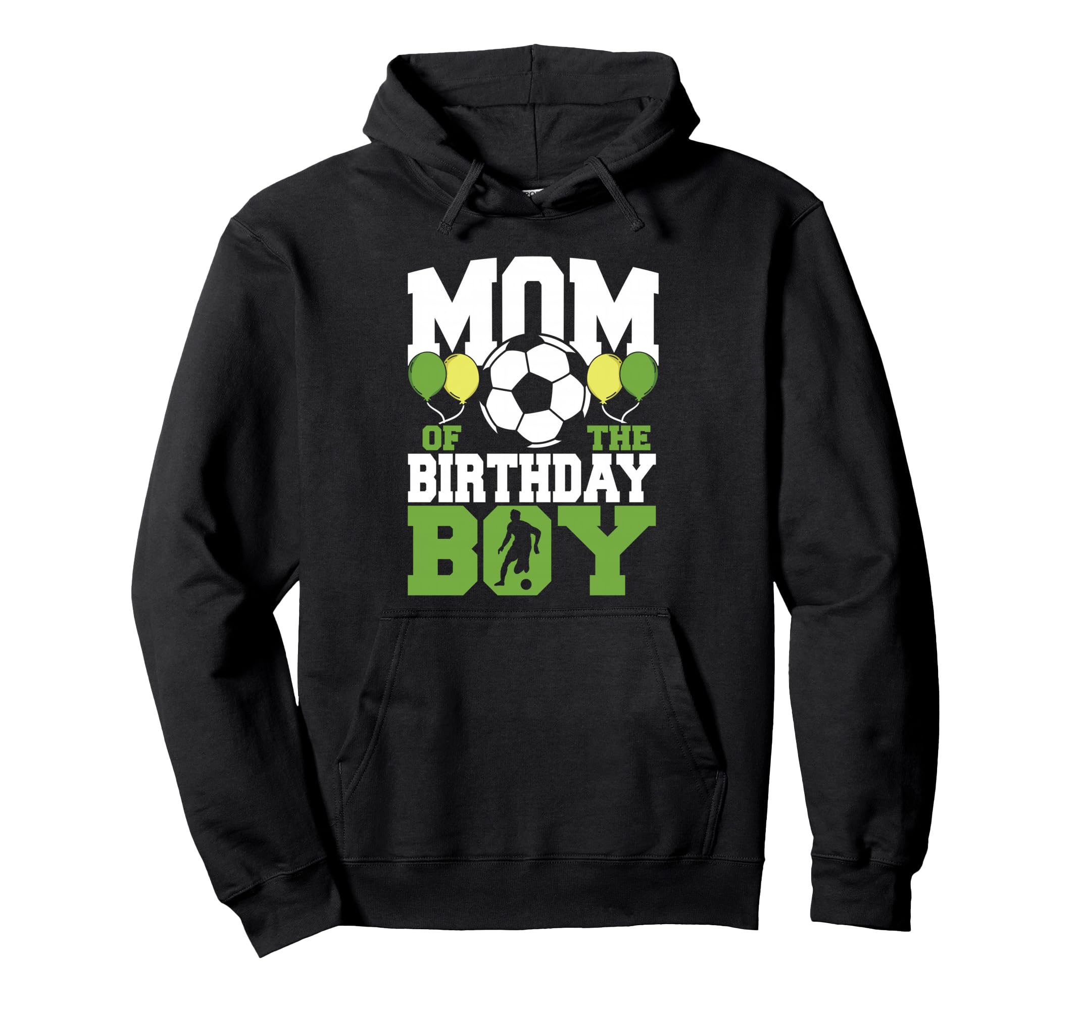 Mom Birthday Family Matching Soccer Hoodie - Minimalist Print Men Women - T-Shirt, Sweatshirt, Hoodie