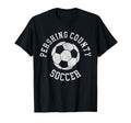 Pershing County Soccer Distressed 90S T-Shirt - Trendy Graphic Unisex - T-Shirt, Sweatshirt, Hoodie