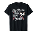 My Heart Is That Field Soccer Mom T-Shirt - Graphic Print Men Women - T-Shirt, Sweatshirt, Hoodie