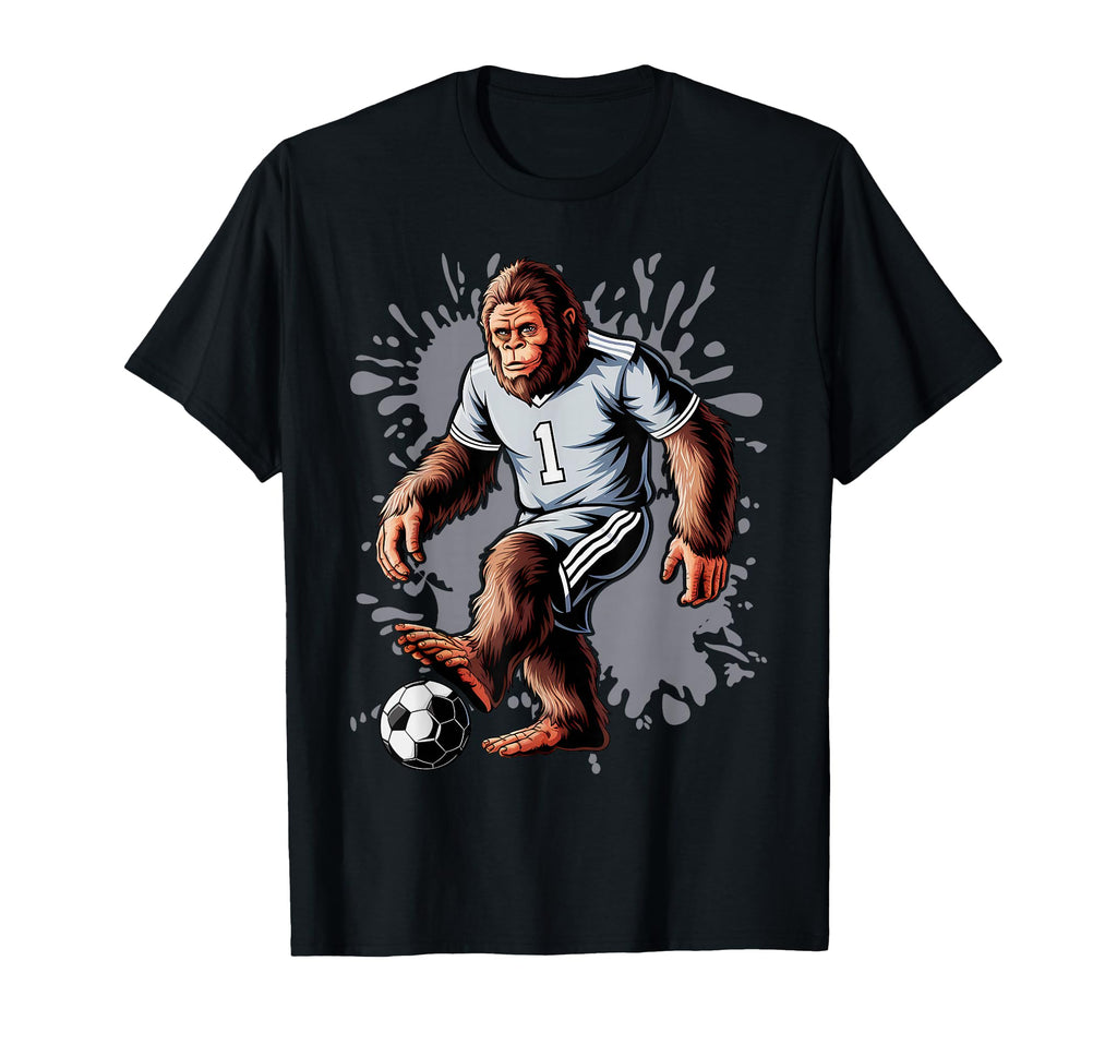Funny Bigfoot Sasquatch Coach Player T-Shirt - Novelty Apparel for Adults - T-Shirt, Sweatshirt, Hoodie