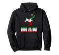 Iran Football Soccer Game Player Fan Hoodie - Minimalist Print Unisex - T-Shirt, Sweatshirt, Hoodie