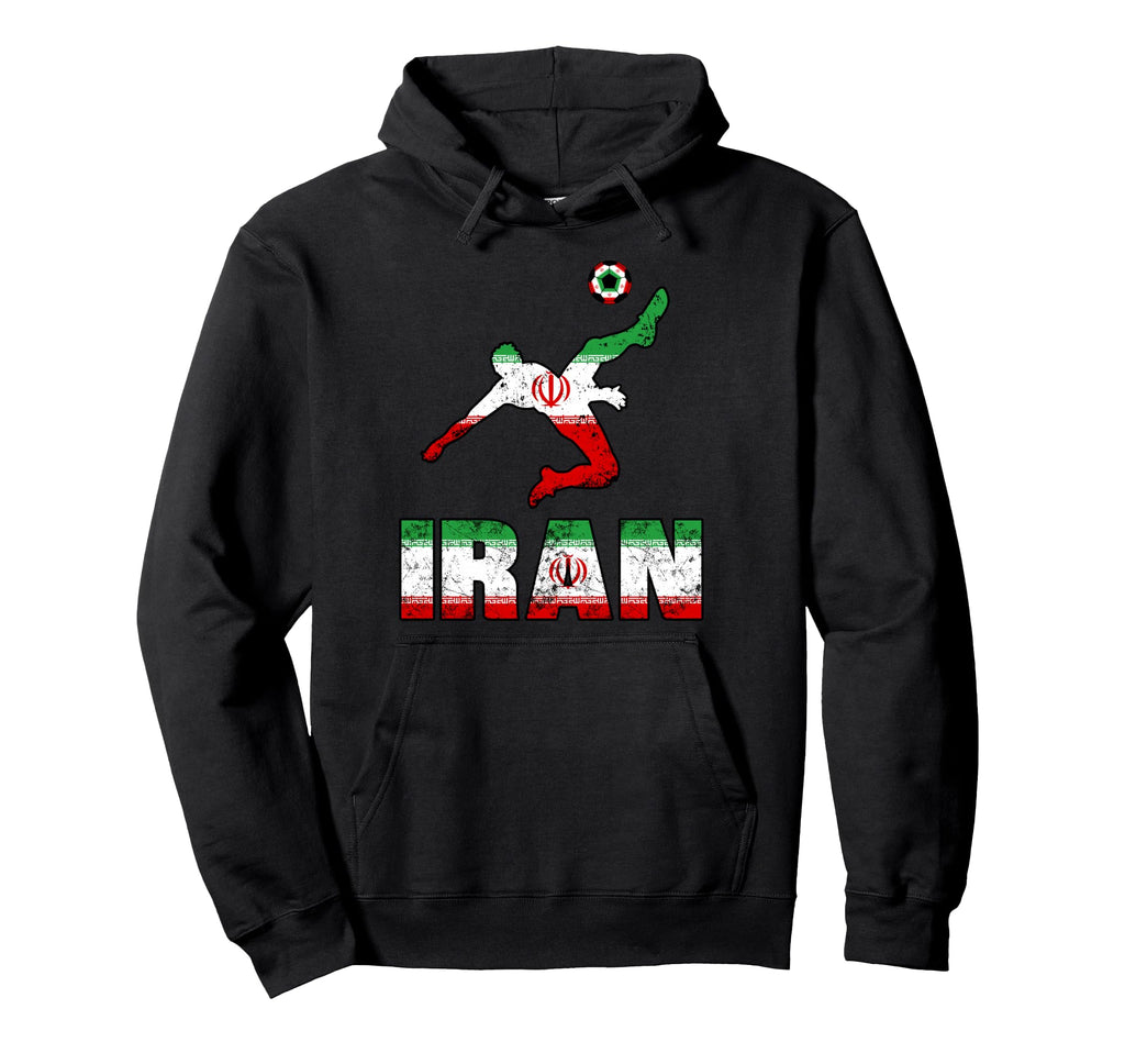 Iran Football Soccer Game Player Fan Hoodie - Unique Graphic Unisex - T-Shirt, Sweatshirt, Hoodie