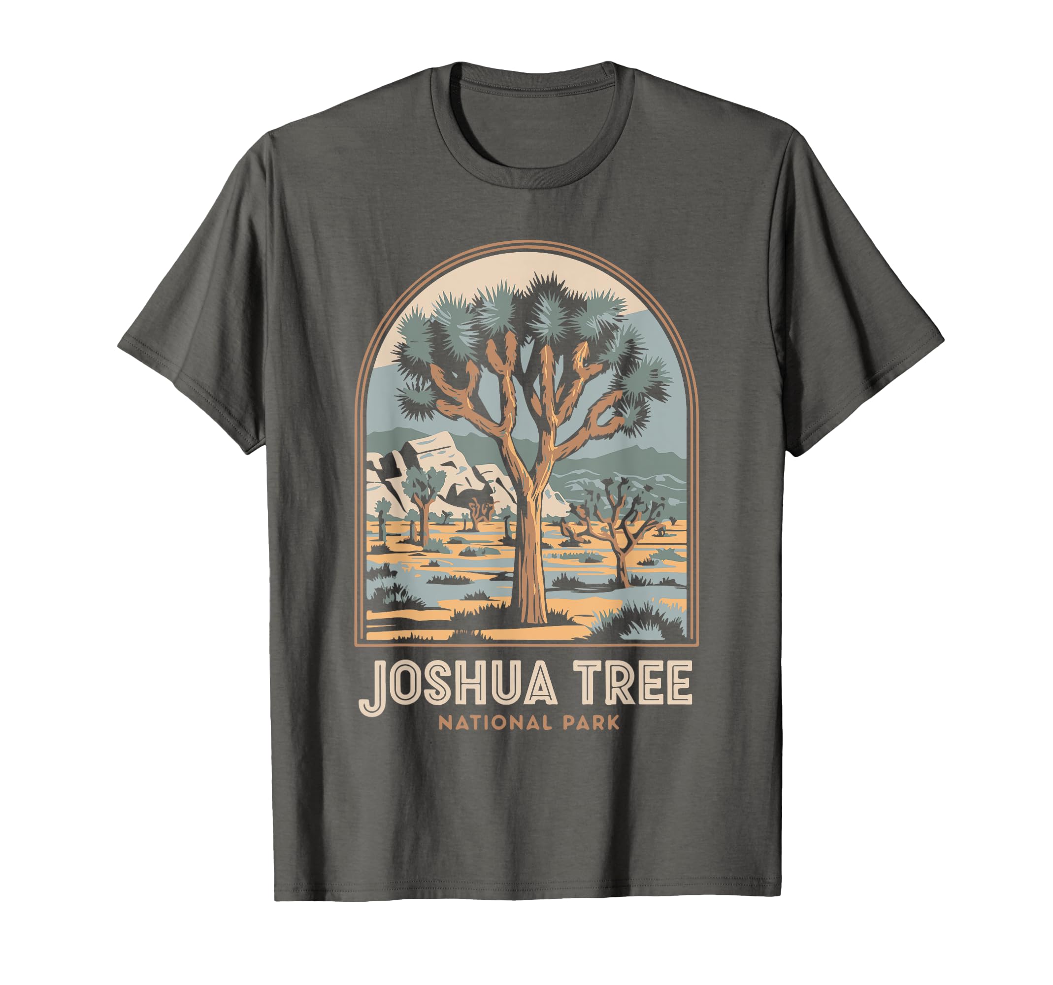 Joshua Tree National Park Art T-Shirt - Fun Novelty Design Unisex - T-Shirt, Sweatshirt, Hoodie