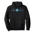 Soccer Heartbeat Soccer Lover Fans Soccer Hoodie - Graphic Print Unisex - T-Shirt, Sweatshirt, Hoodie