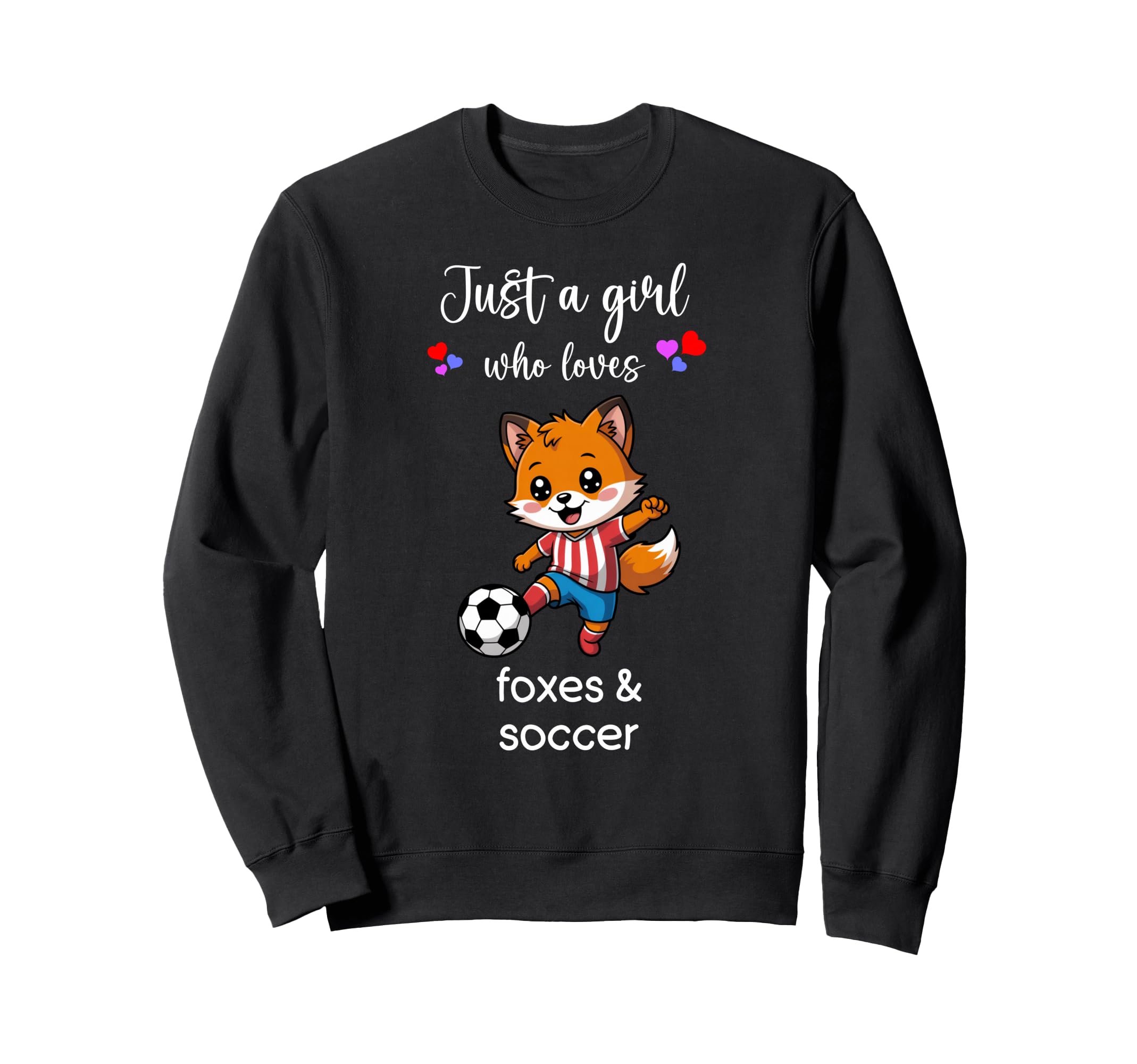 Fox Soccer Fox Soccer Sweatshirt - Minimalist Print Men Women - T-Shirt, Sweatshirt, Hoodie