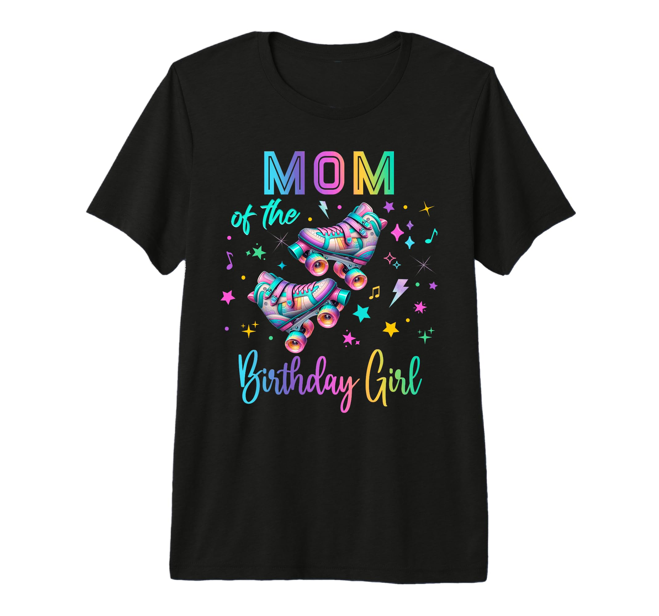 Roller Skates Birthday Outfit Tri T-Shirt - Minimalist Print for Adults - T-Shirt, Sweatshirt, Hoodie