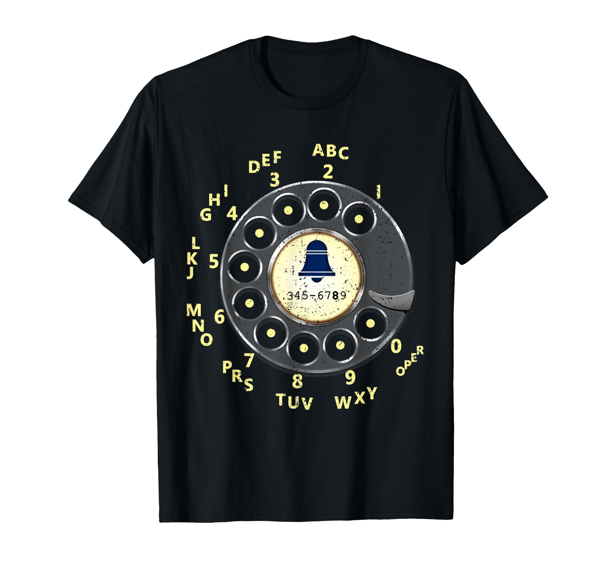 Rotary Dial Telephone T-Shirt - Fun Novelty Design Unisex - T-Shirt, Sweatshirt, Hoodie