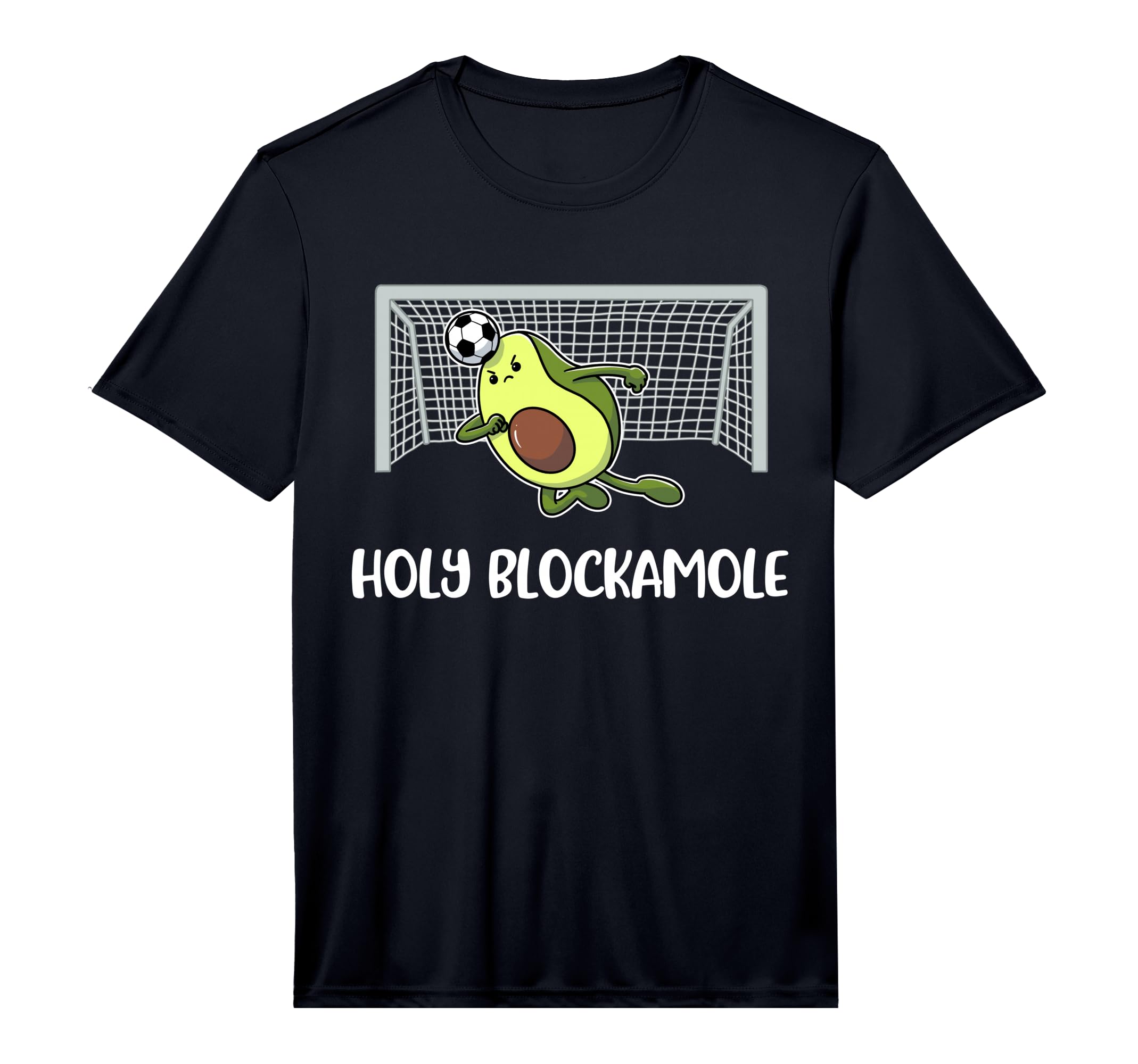 Mens Holy Blockamole Soccer Performance T-Shirt - Trendy Graphic for Adults - T-Shirt, Sweatshirt, Hoodie