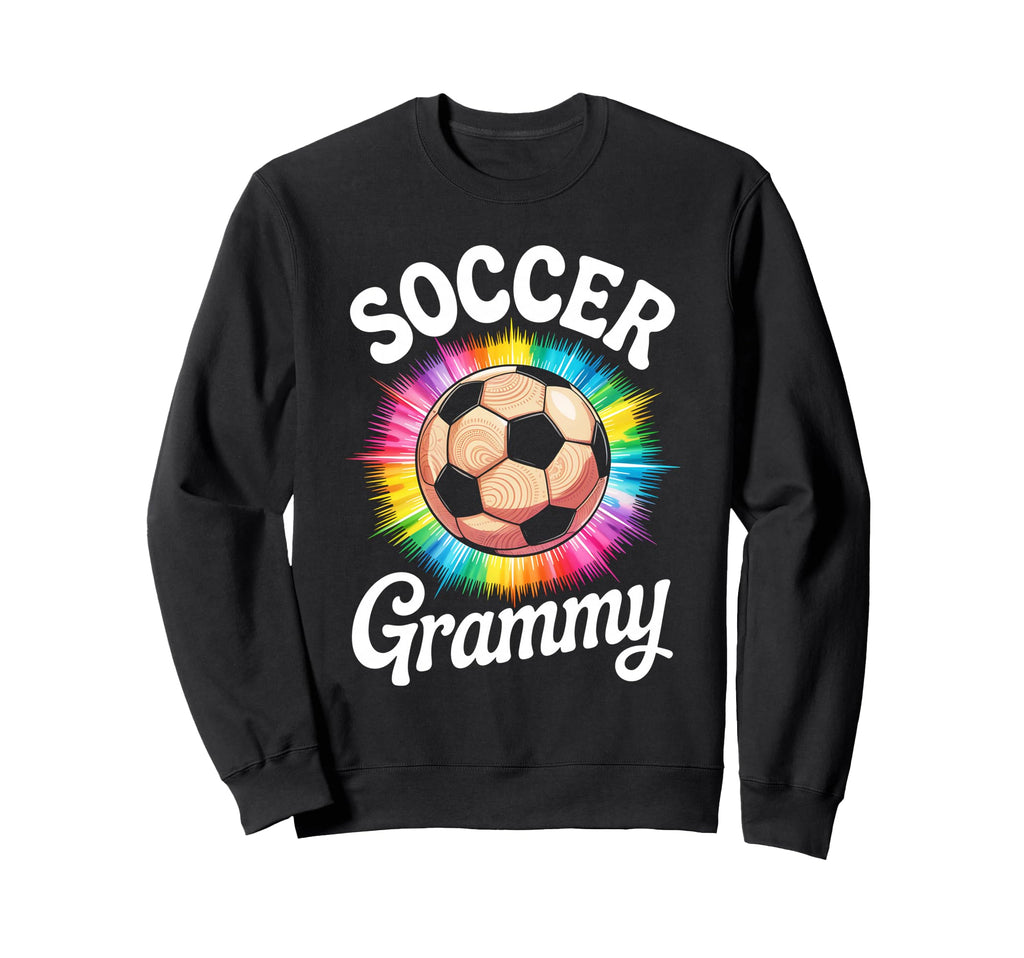 Soccer Grammy Grandma Tie Dye Sweatshirt - Custom Art Print Unisex - T-Shirt, Sweatshirt, Hoodie