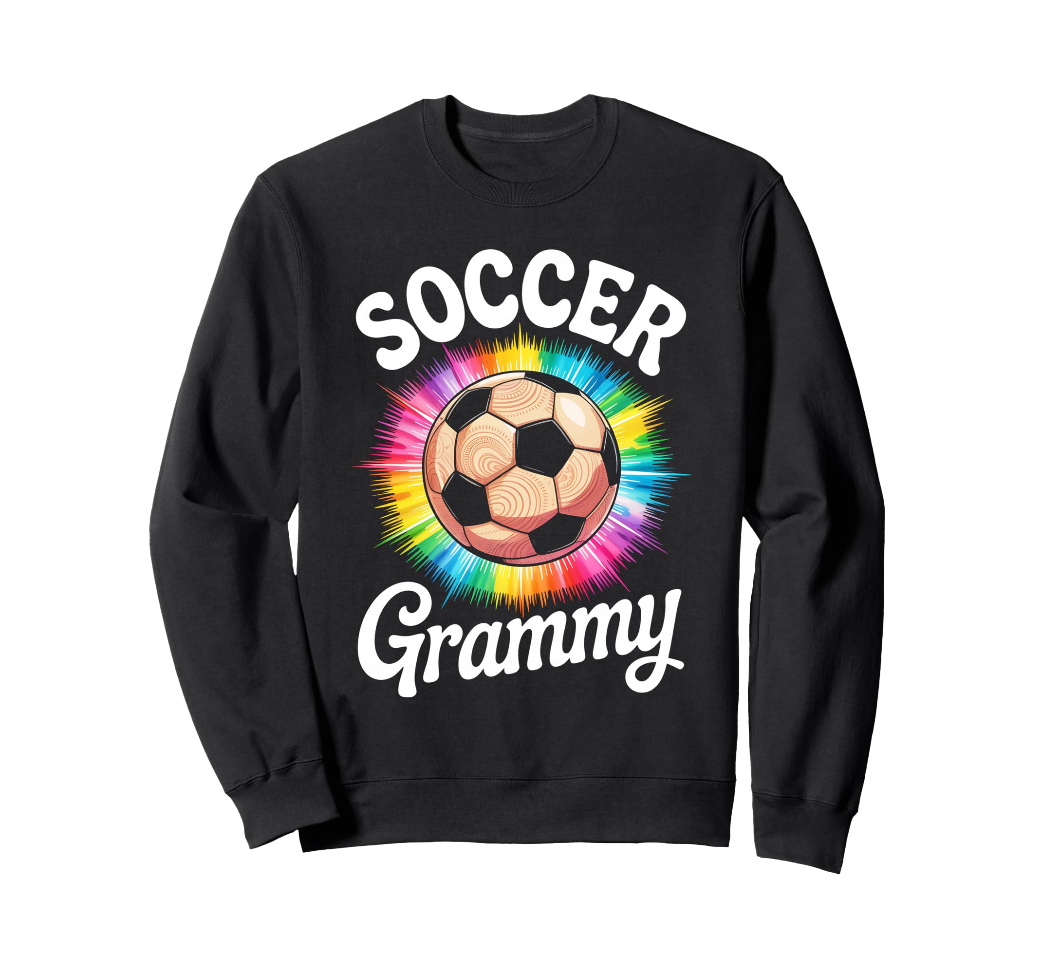 Soccer Grammy Grandma Tie Dye Sweatshirt - Custom Art Print Unisex - T-Shirt, Sweatshirt, Hoodie