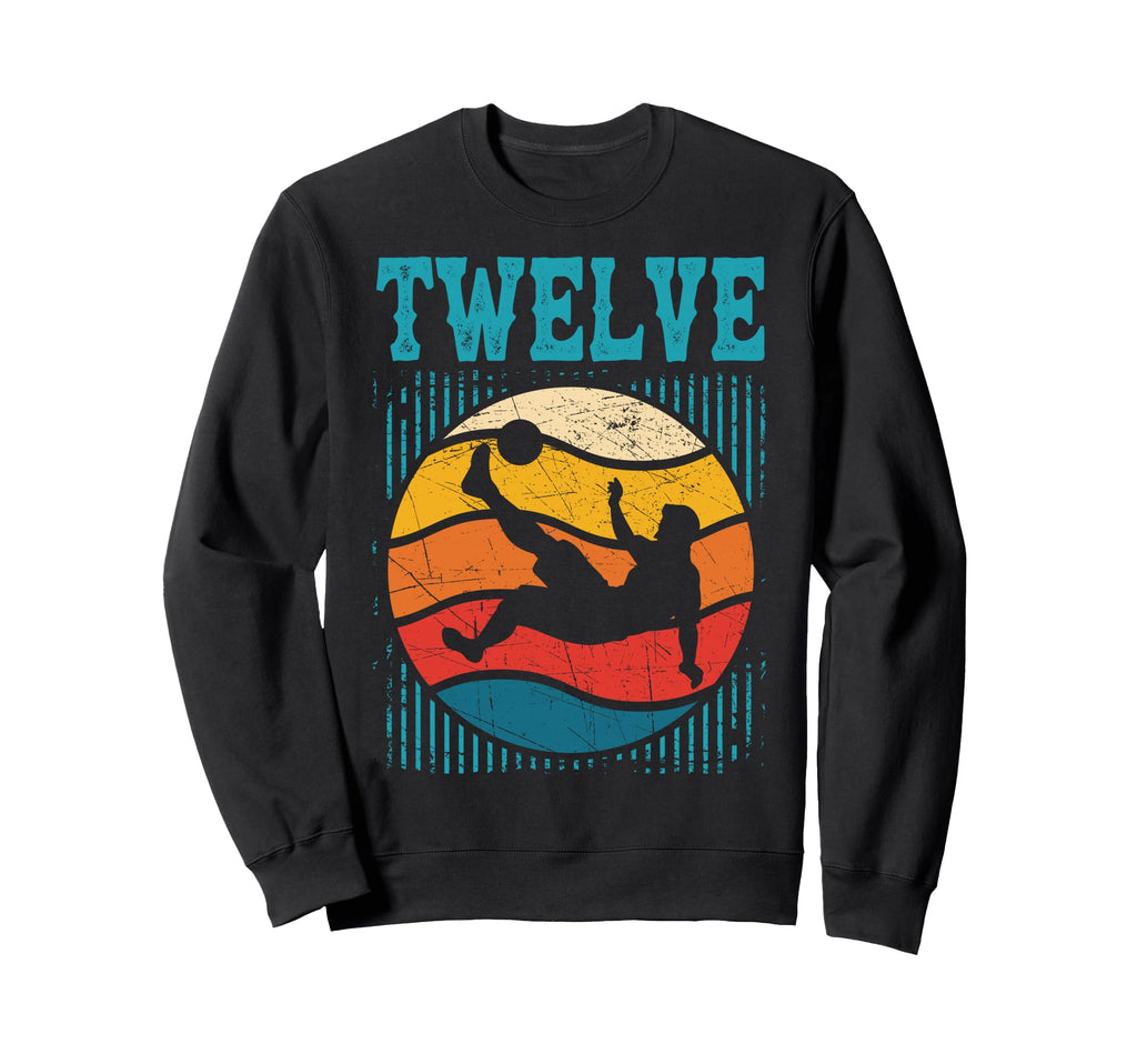 12Th Birthday Soccer 12 Years Old Sweatshirt - Casual Everyday Wear Unisex - T-Shirt, Sweatshirt, Hoodie