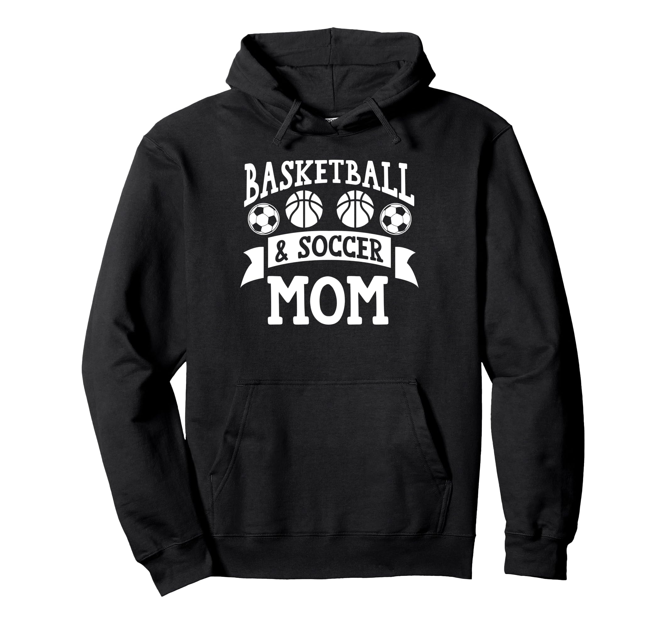 Basketball Soccer Mom Basketball Hoodie - Aesthetic Graphic for Adults - T-Shirt, Sweatshirt, Hoodie