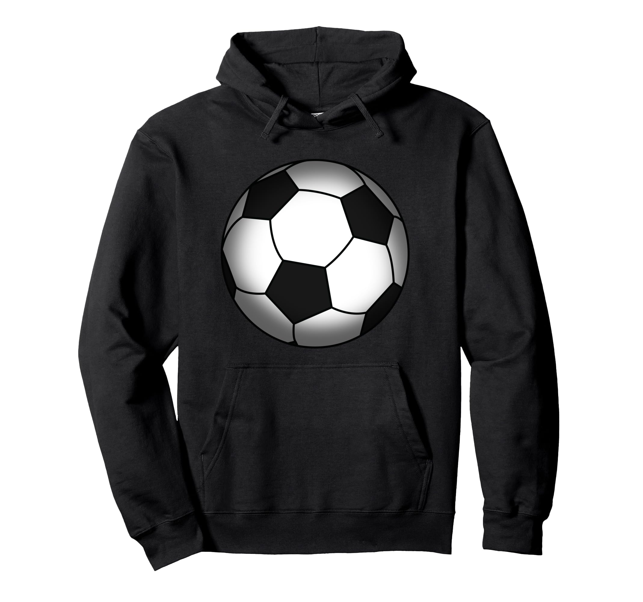 Funny Soccer Player Belly Pregnant Hoodie - Minimalist Print for Adults - T-Shirt, Sweatshirt, Hoodie