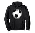Funny Soccer Player Belly Pregnant Mama Hoodie - Graphic Print Unisex - T-Shirt, Sweatshirt, Hoodie