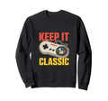 Keep It Gaming Controller Gamer Sweatshirt - Aesthetic Graphic Unisex - T-Shirt, Sweatshirt, Hoodie