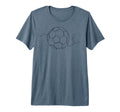 One Line Art Minimalist Soccer Coach T-Shirt - Unique Graphic Unisex - T-Shirt, Sweatshirt, Hoodie