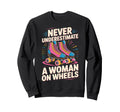 Wheels Roller Skate Roller Sweatshirt - Casual Everyday Wear for Adults - T-Shirt, Sweatshirt, Hoodie