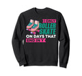 Rollerskate Rollin 80S Derby Sweatshirt - Aesthetic Graphic for Adults - T-Shirt, Sweatshirt, Hoodie