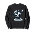 Dabbing Soccer Ball Funny Sports Sweatshirt - Fun Novelty Design Unisex - T-Shirt, Sweatshirt, Hoodie
