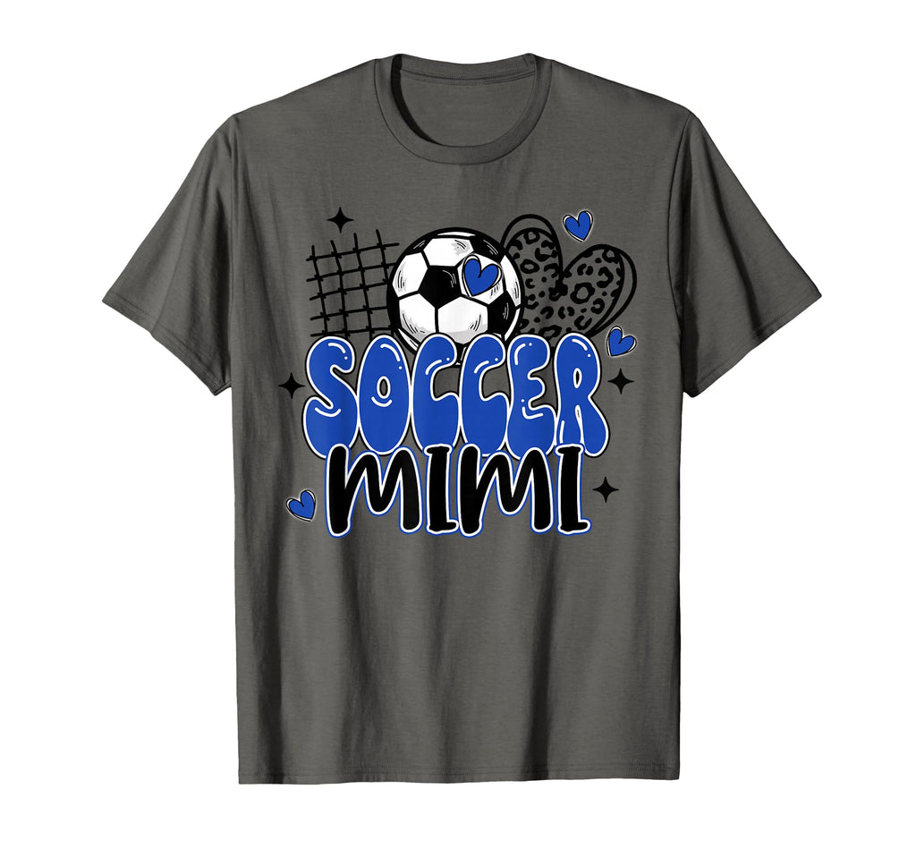 Soccer Mimi Leopard Funny Soccer T-Shirt - Minimalist Print for Adults - T-Shirt, Sweatshirt, Hoodie