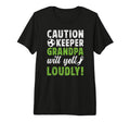 Mens Soccer Keeper Grandpa Will Yell T-Shirt - Minimalist Print Unisex - T-Shirt, Sweatshirt, Hoodie