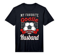 My Favorite Goalie Calls Me Husband T-Shirt - Trendy Graphic for Adults - T-Shirt, Sweatshirt, Hoodie