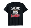 Raising Ballers Soccer Volleyball Mom T-Shirt - Graphic Print for Adults - T-Shirt, Sweatshirt, Hoodie