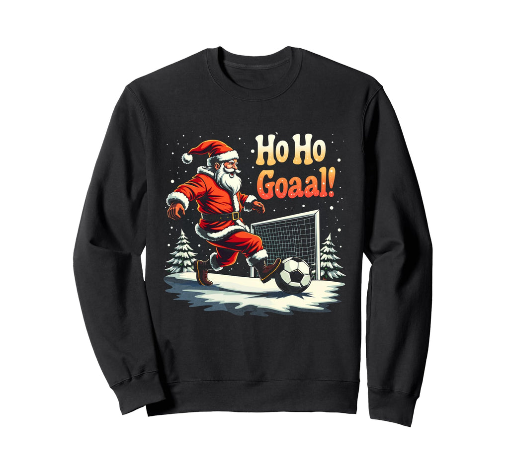Ho Ho Goaal Soccer Player Goalkeeper Sweatshirt - Custom Art Print Unisex - T-Shirt, Sweatshirt, Hoodie