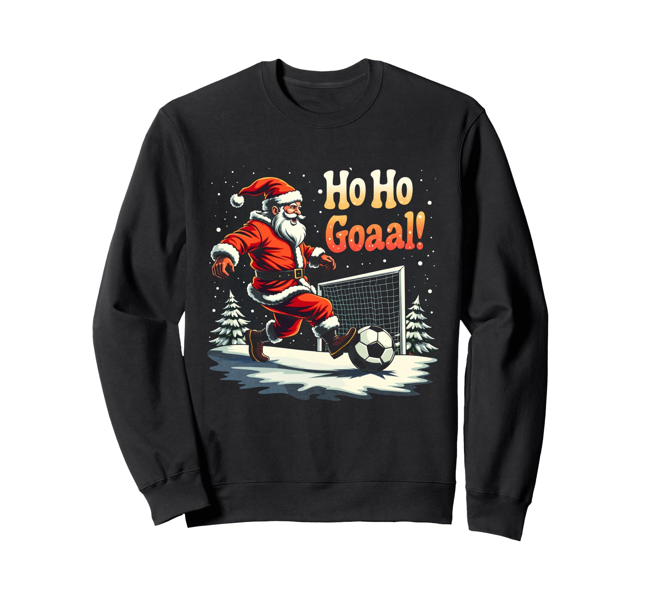 Ho Ho Goaal Soccer Player Goalkeeper Sweatshirt - Custom Art Print Unisex - T-Shirt, Sweatshirt, Hoodie