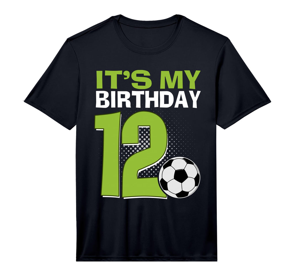 Its My 12Th Birthday Soccer Football 12 T-Shirt - Graphic Print for Adults - T-Shirt, Sweatshirt, Hoodie