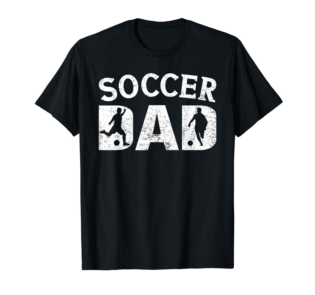 Soccer Dad Coach Fathers Day Soccer T-Shirt - Minimalist Print Men Women - T-Shirt, Sweatshirt, Hoodie