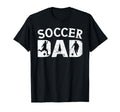 Soccer Dad Coach Fathers Day Soccer T-Shirt - Minimalist Print Men Women - T-Shirt, Sweatshirt, Hoodie