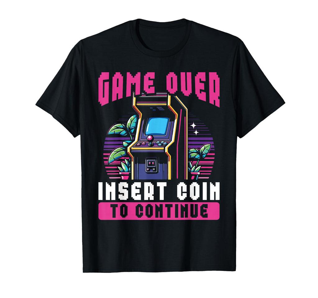 80S Arcade Nostalgia Pixel Art Video T-Shirt - Graphic Print for Adults - T-Shirt, Sweatshirt, Hoodie