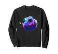 Tie Dye Soccer Ball Colorful Soccer Sweatshirt - Trendy Graphic Unisex - T-Shirt, Sweatshirt, Hoodie