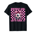 Birthday Lets Kick It Soccer Mom T-Shirt - Aesthetic Graphic for Adults - T-Shirt, Sweatshirt, Hoodie